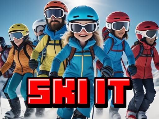 Ski It game screenshot - sports - Free online game