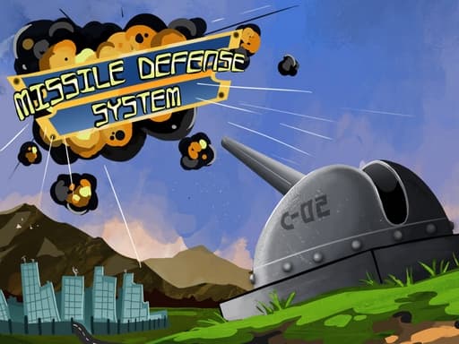 Missile defense system游戏截图 - arcade - 免费在线游戏