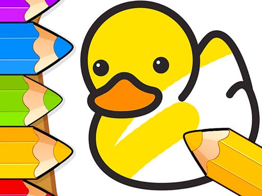 Coloring Games For Kids游戏截图 - girls - 免费在线游戏
