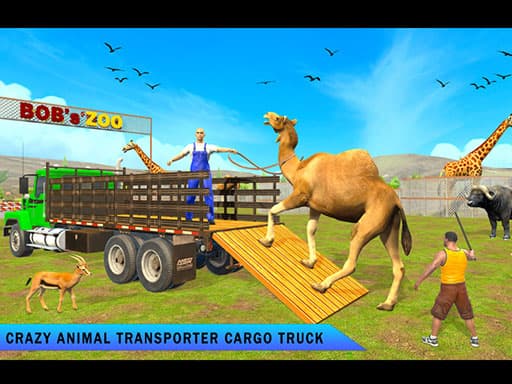 zoo Animal Transport Game game screenshot - adventure - Free online game