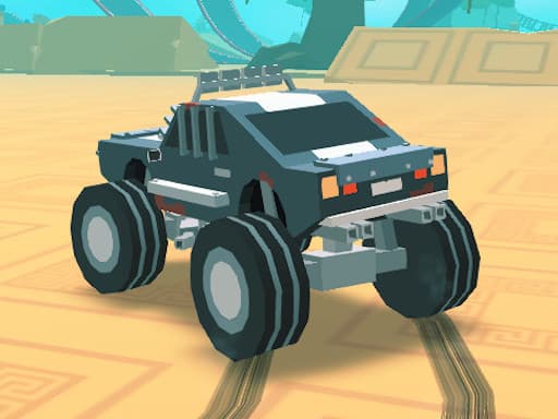 Monster Truck Stunts Pro游戏截图 - racing - 免费在线游戏
