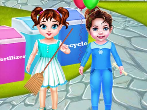 Baby Taylor Earth Day game screenshot - girls - Free online game