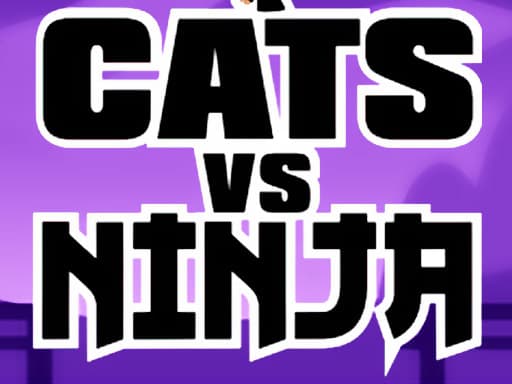 Cats Vs Ninja游戏截图 - arcade - 免费在线游戏