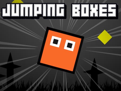 Jumping Boxes game screenshot - hypercasual - Free online game