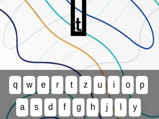 Word Dropping game screenshot - hypercasual - Free online game