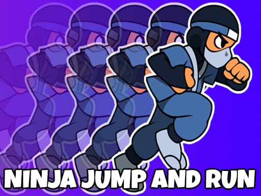Captura de pantalla del juego Ninja Jump And Run - boys - Juego gratuito en línea