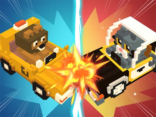 Bumper Car Demolition Race game screenshot - racing - Free online game