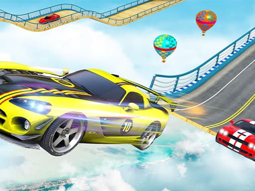 Captura de pantalla del juego Mega Ramp Car Stunt 3D Car Stunt Game - racing - Juego gratuito en línea