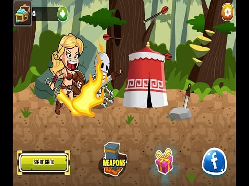 Blade n Vines game screenshot - adventure - Free online game