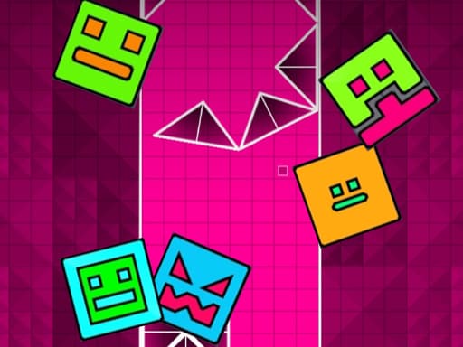 Captura de pantalla del juego GOUP! DASH - Go up your way th - adventure - Juego gratuito en línea