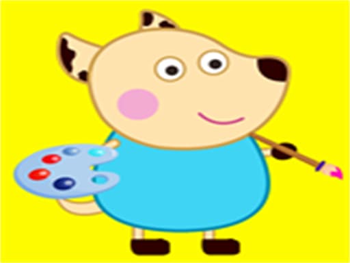 Peppa Pig Paper Cut game screenshot - girls - Free online game