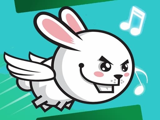 Flappy Angry Rabbit game screenshot - hypercasual - Free online game