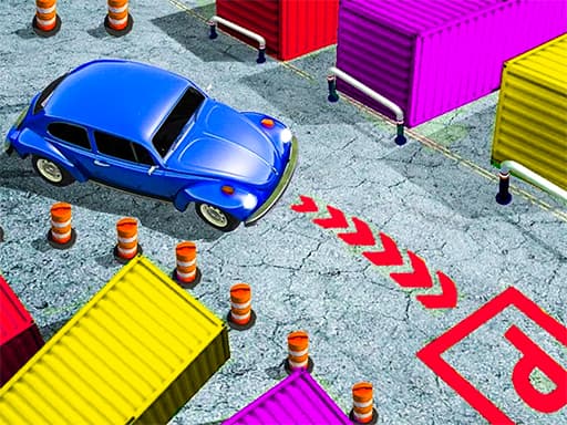 Captura de pantalla del juego Classic Car Parking 3D - boys - Juego gratuito en línea