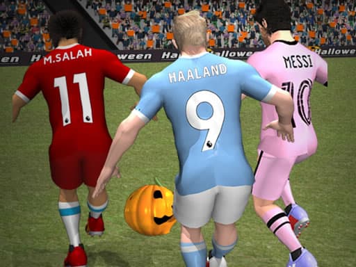 Halloween Soccer game screenshot - sports - Free online game