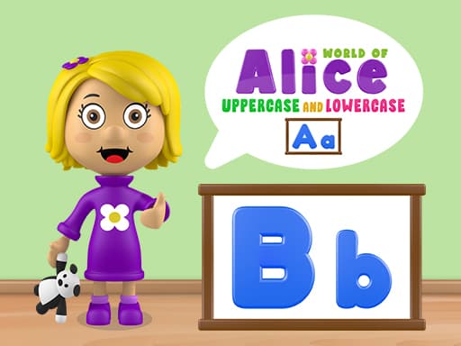 World of Alice   Uppercase and Lowercase游戏截图 - puzzles - 免费在线游戏