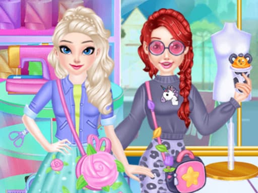 Fashion Princess Sewing Clothes game screenshot - girls - Free online game