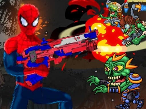 Spiderman Commander - Shooting Game游戏截图 - arcade - 免费在线游戏