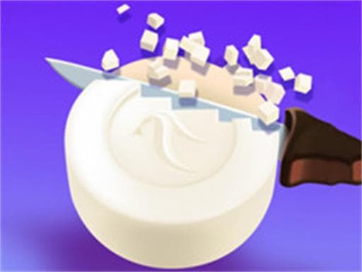 Captura de pantalla del juego Soap Cutting 3D Game - hypercasual - Juego gratuito en línea