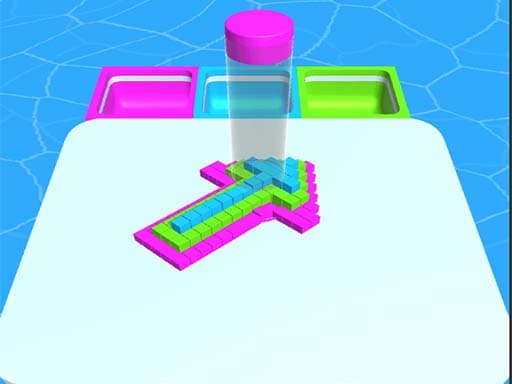 Cube Sorting game screenshot - hypercasual - Free online game