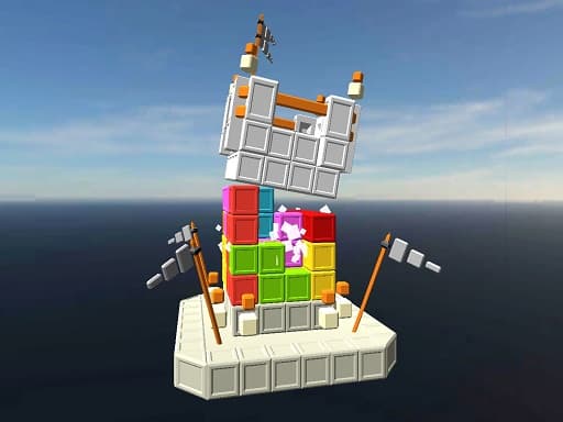 Castle Destruction Blocks游戏截图 - arcade - 免费在线游戏