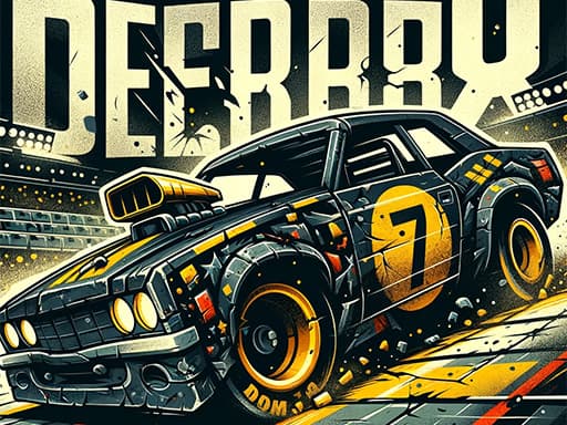 Demolition Derby Car 3d  game screenshot - racing - Free online game