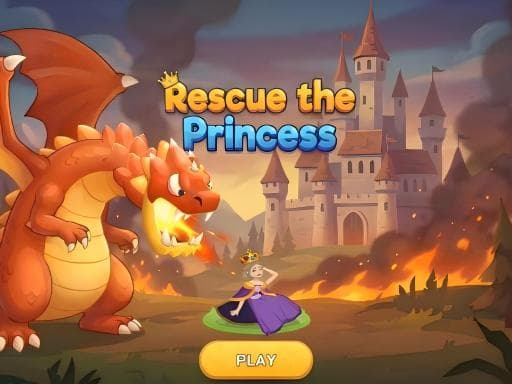 Rescue The Princess game screenshot - puzzles - Free online game