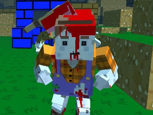 Captura de pantalla del juego Pixel Apocalyptic multiplayer sim - action - Juego gratuito en línea