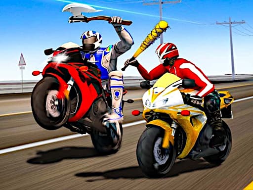 Biker Battle 3D游戏截图 - racing - 免费在线游戏