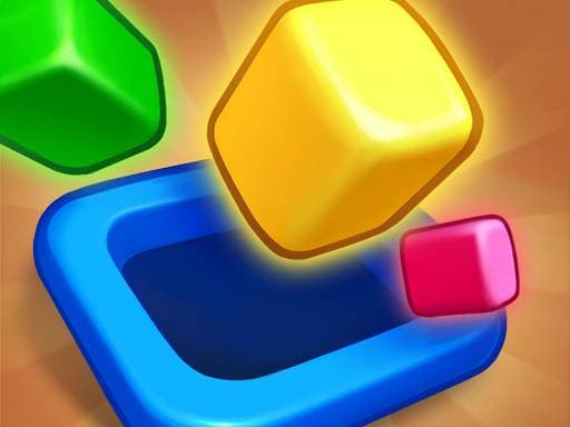 Captura de pantalla del juego Cube to Hole Puzzle - puzzles - Juego gratuito en línea