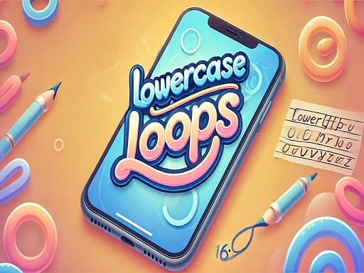 Lowercase Loops游戏截图 - clicker - 免费在线游戏