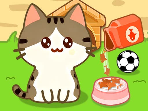 Captura de pantalla del juego Virtual Neko Kitty Collector - hypercasual - Juego gratuito en línea