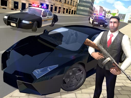 Gangster Crime Car Simulator 1 game screenshot - racing - Free online game
