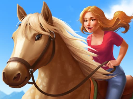 Captura de pantalla del juego Horse Run 2 - sports - Juego gratuito en línea