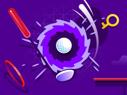 Red Mini Golf game screenshot - sports - Free online game