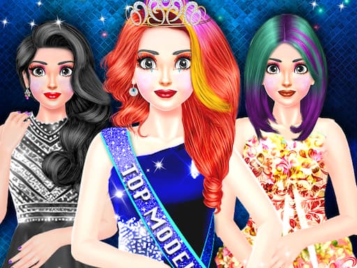 Top Model Fashion Dress Up game screenshot - girls - Free online game