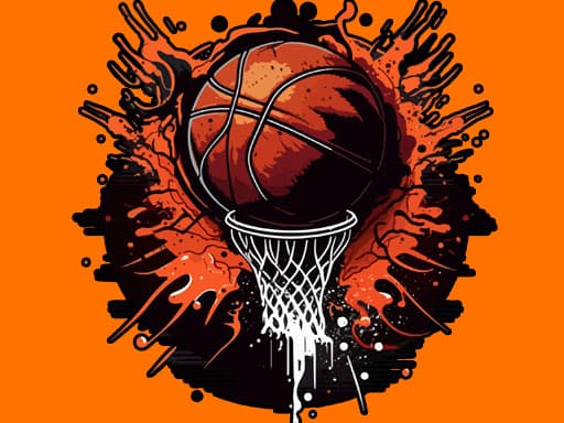 Slash Dunk game screenshot - sports - Free online game