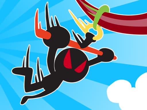 Stickman Climber game screenshot - fighting - Free online game