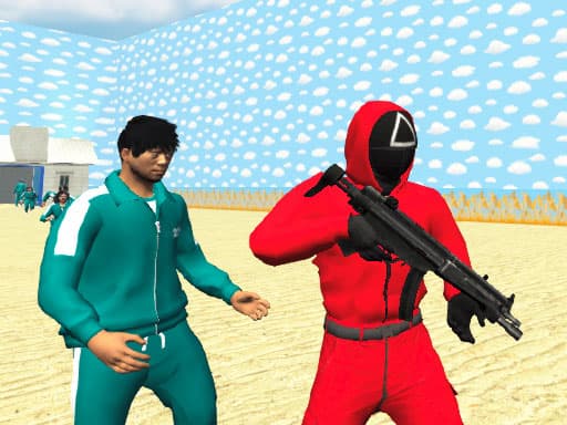 Squid Game Swarm游戏截图 - shooting - 免费在线游戏