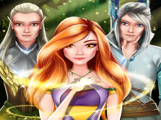 Fantasy Fairy Tale Princess game screenshot - girls - Free online game