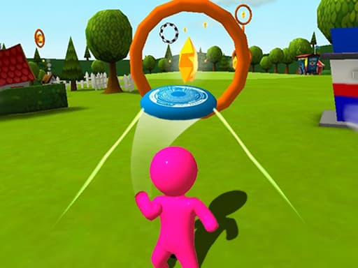 Frisbee 3D game screenshot - sports - Free online game