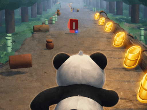 Captura de pantalla del juego Jungle Runner   Animal Dash - hypercasual - Juego gratuito en línea