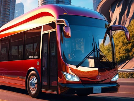 Bus Simulator   3D Bus Coach game screenshot - 3d - Free online game