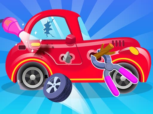 Car Care Repair DuDu Mechanic game screenshot - puzzles - Free online game