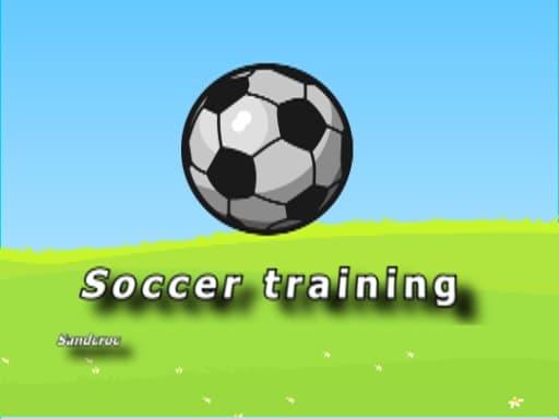 Soccer training game screenshot - sports - Free online game