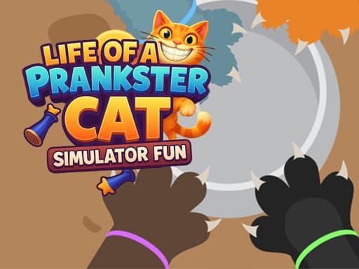 Prankster Cat Simulator Fun game screenshot - hypercasual - Free online game