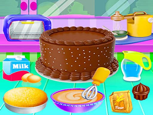 Kid Cakes Maker Cooking Bakery游戏截图 - hypercasual - 免费在线游戏