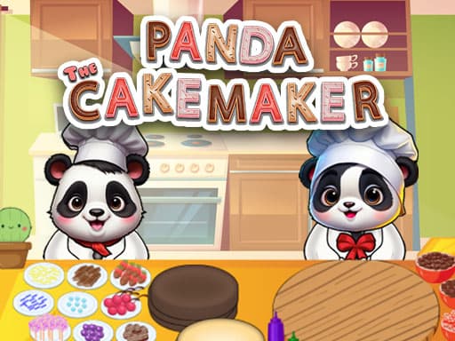 Panda The Cake Maker game screenshot - hypercasual - Free online game