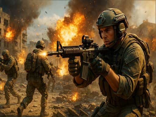 COD Duty Call FPS game screenshot - shooting - Free online game