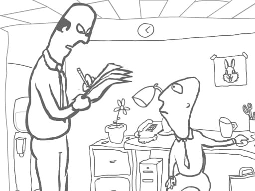 Whack Your Boss game screenshot - action - Free online game