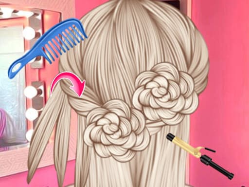 Bride Wedding Hair Design游戏截图 - girls - 免费在线游戏